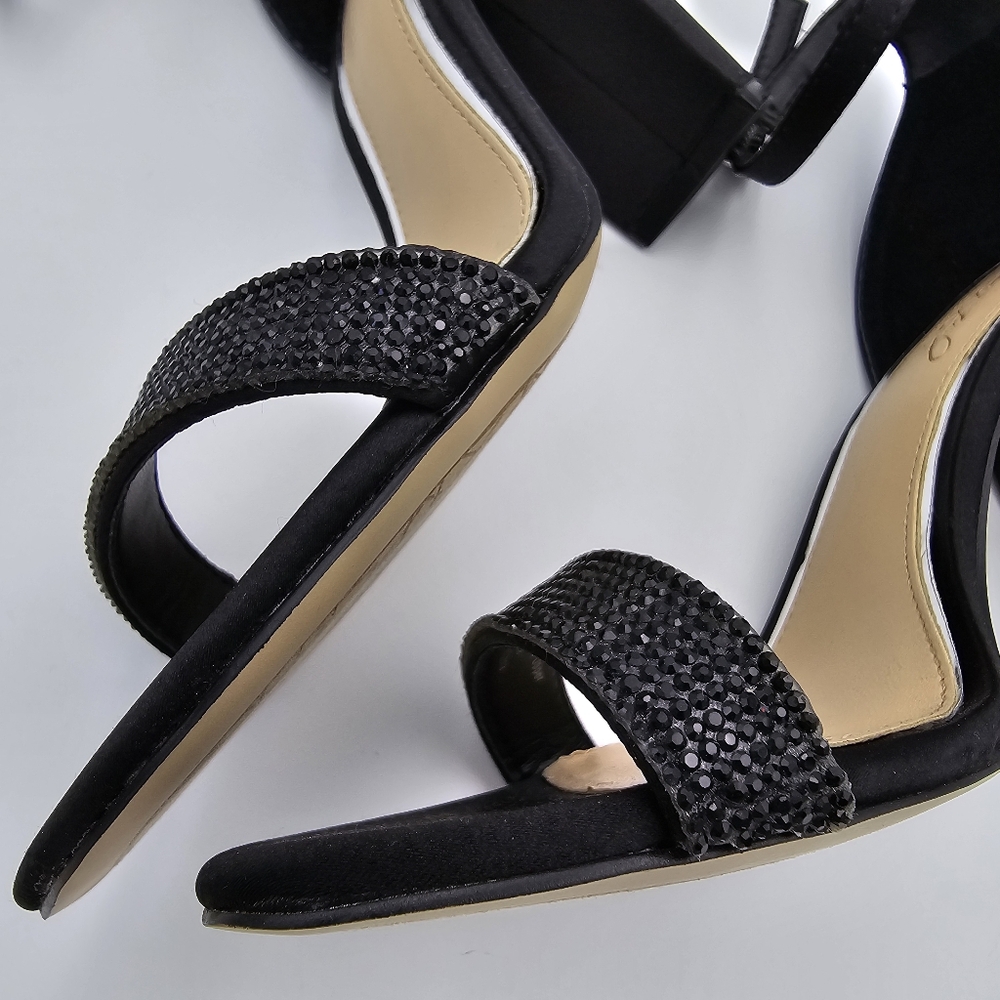Jewel Badgley Mischka Women's Keshia III Heeled Sandals, Black, Women's 6.5 - Picture 11 of 16